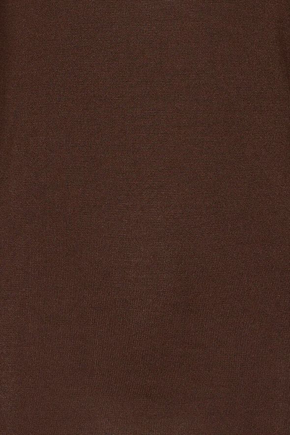 ICHI Mafa Polo Top - Coffee Bean
