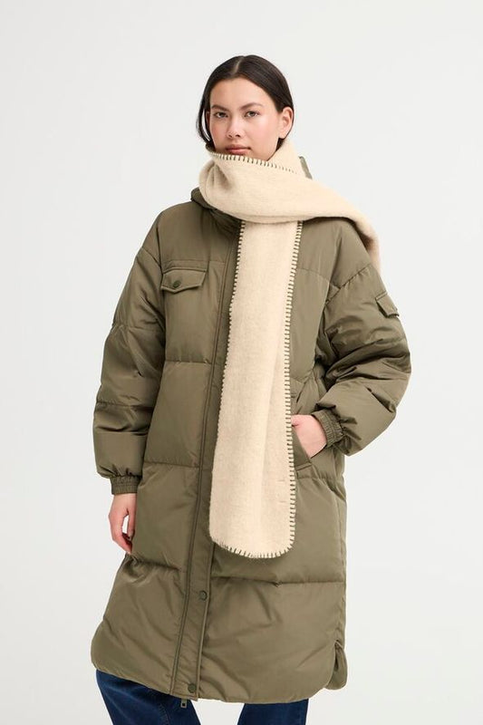 ICHI Glebbi Scarf - Doeskin