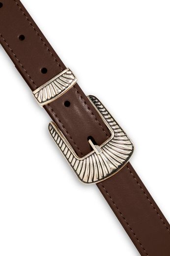 ICHI Sabbin Belt - Brown