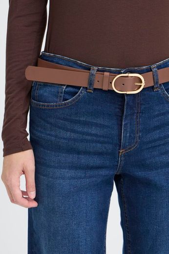 ICHI Knuta Belt - Brown
