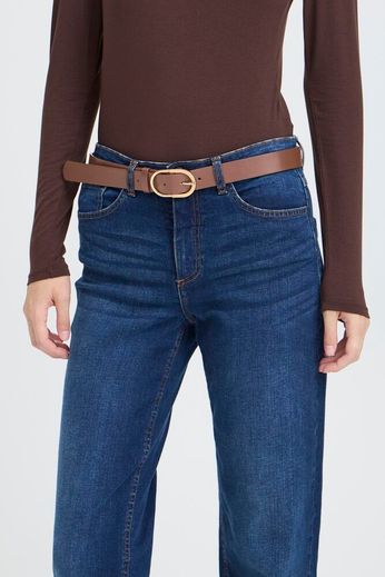ICHI Knuta Belt - Brown