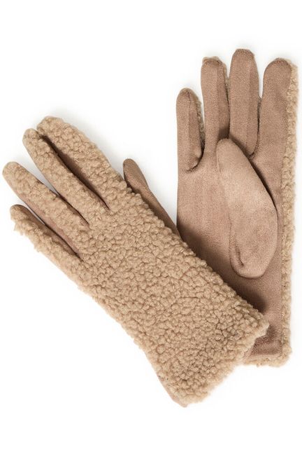 ICHI Marianne Gloves - Safari