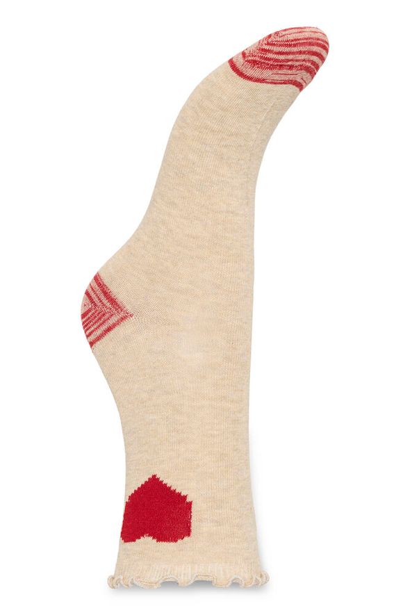 ICHI Benno Socks - Oatmeal