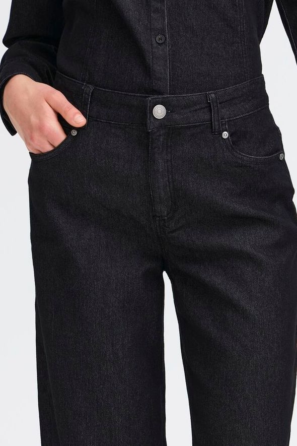Fransa Chi Hanna Jeans - Black Denim
