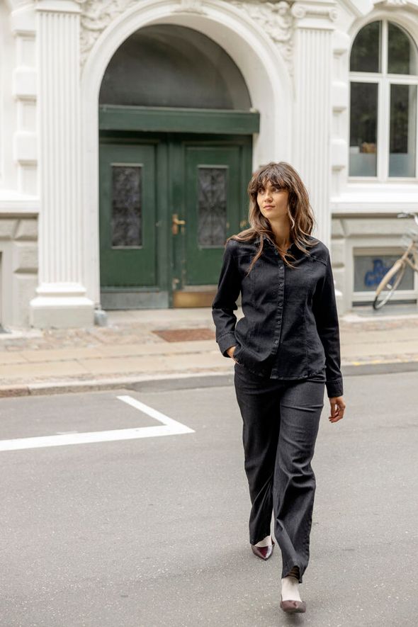 Fransa Chi Hanna Jeans - Black Denim