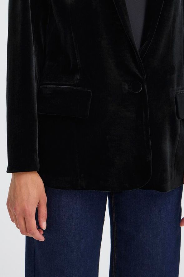 Fransa Donna Blazer - Black
