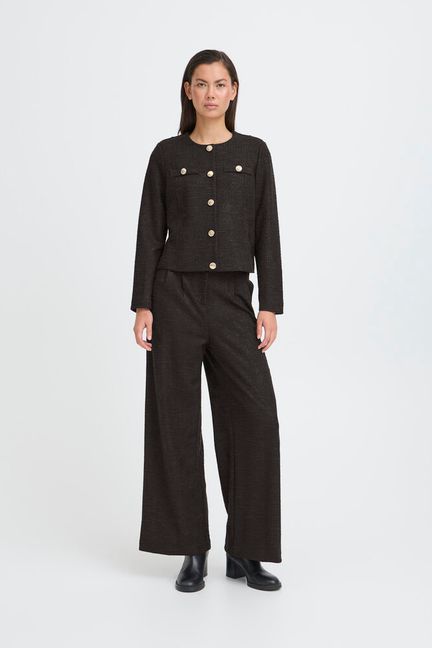 ICHI Kate Gleam Jacket - Black