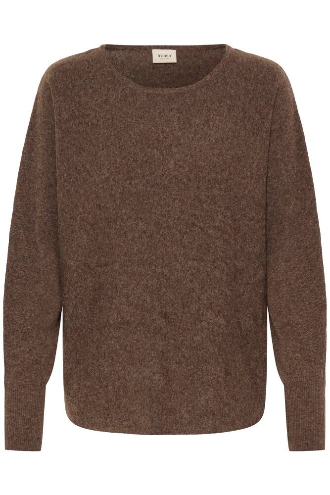 Fransa Romina Pullover - Chocolate