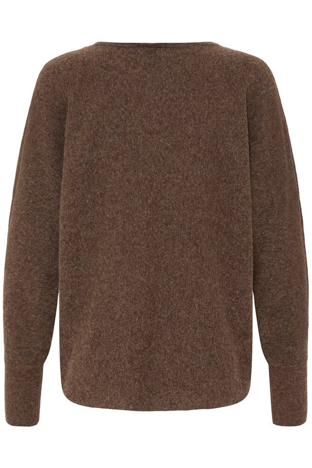 Fransa Romina Pullover - Chocolate