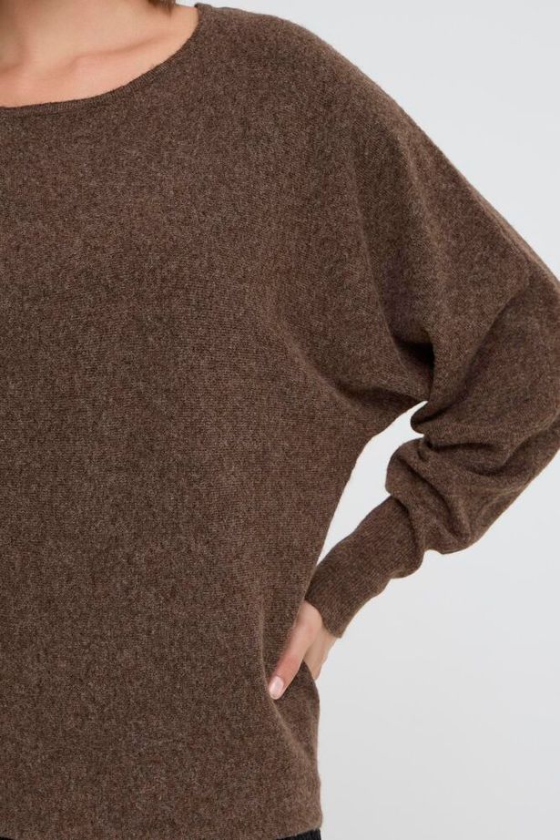 Fransa Romina Pullover - Chocolate