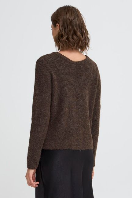 Fransa Rosanna Cardigan - Brown