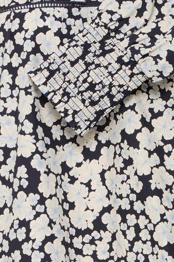 ICHI Kelia Blouse - Birch Flowers