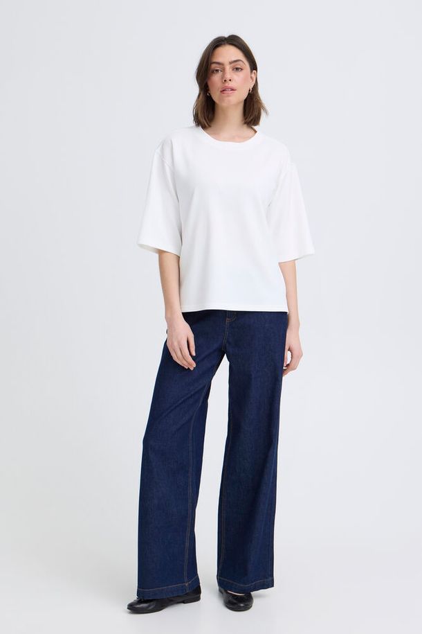 Fransa Aurora Top - Whisper White