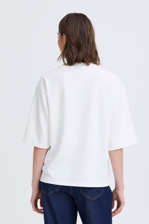 Fransa Aurora Top - Whisper White