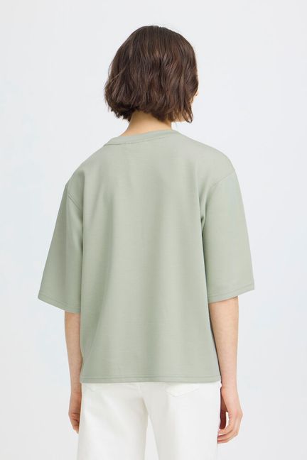 Fransa Aurora Top - Desert Sage