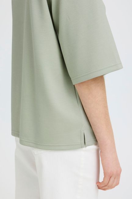 Fransa Aurora Top - Desert Sage