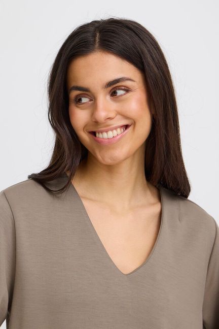 Fransa Aurora Dress - Mountain Trail