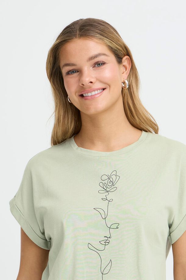 Fransa Gali T-Shirt - Desert Sage