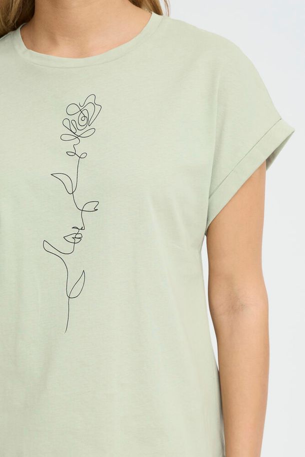 Fransa Gali T-Shirt - Desert Sage