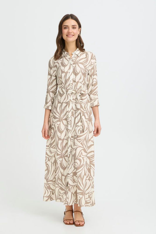 Fransa Ariana Dress - Floral Mountain Trail