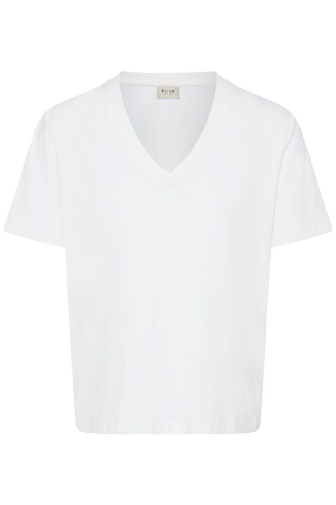 Fransa Feba T-Shirt - Whisper White