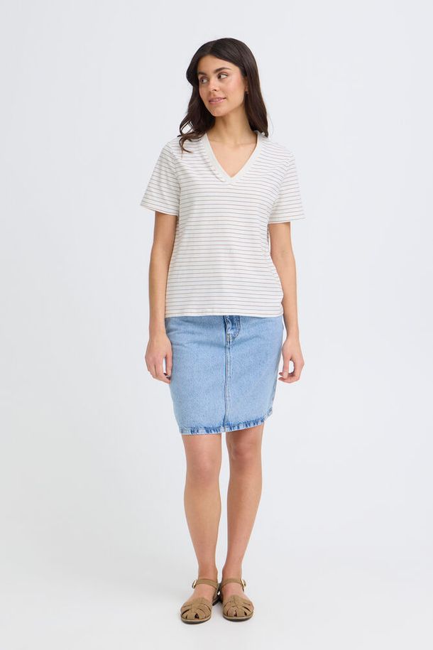 Fransa Feba T-Shirt - Stripe