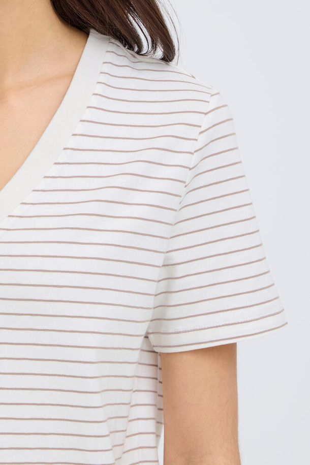 Fransa Feba T-Shirt - Stripe