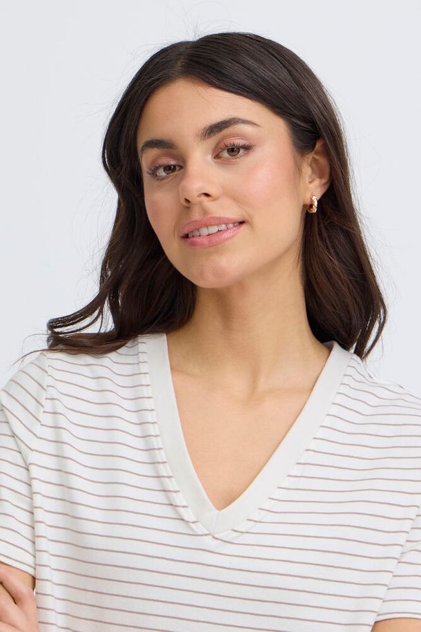 Fransa Feba T-Shirt - Stripe