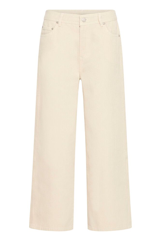 Fransa Evelyn Pants - Whisper White