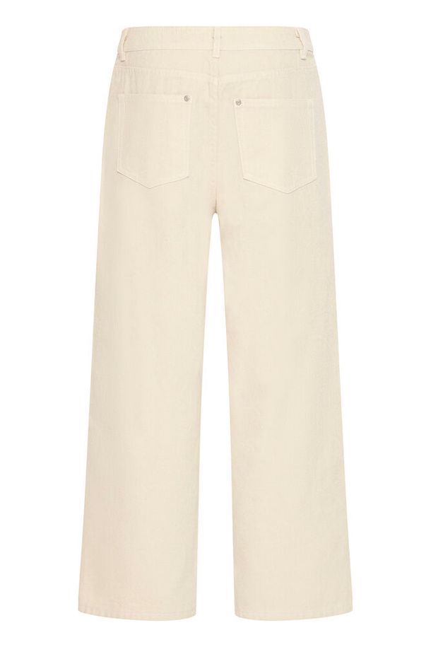 Fransa Evelyn Pants - Whisper White