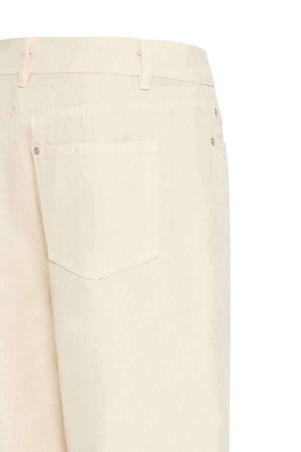 Fransa Evelyn Pants - Whisper White
