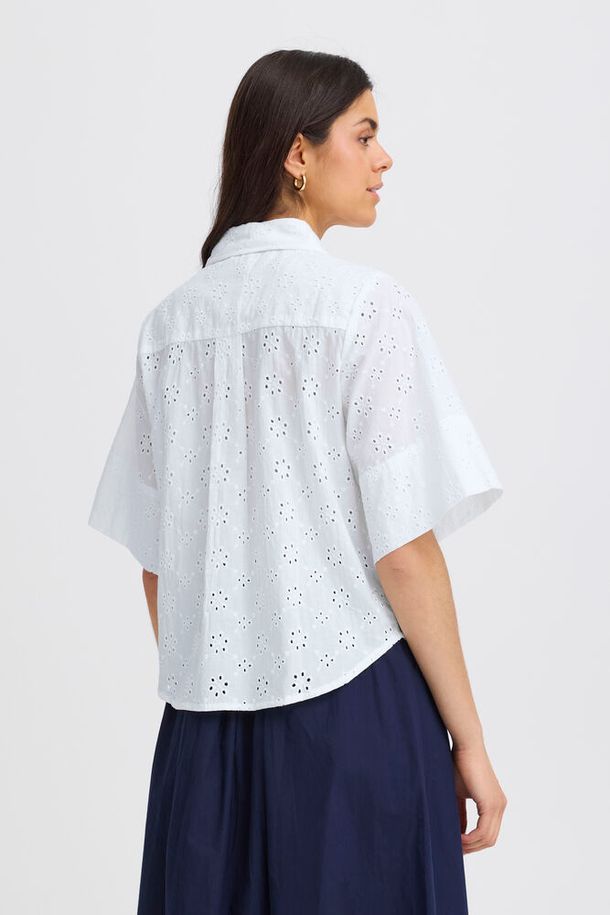 Fransa Blair Shirt - White