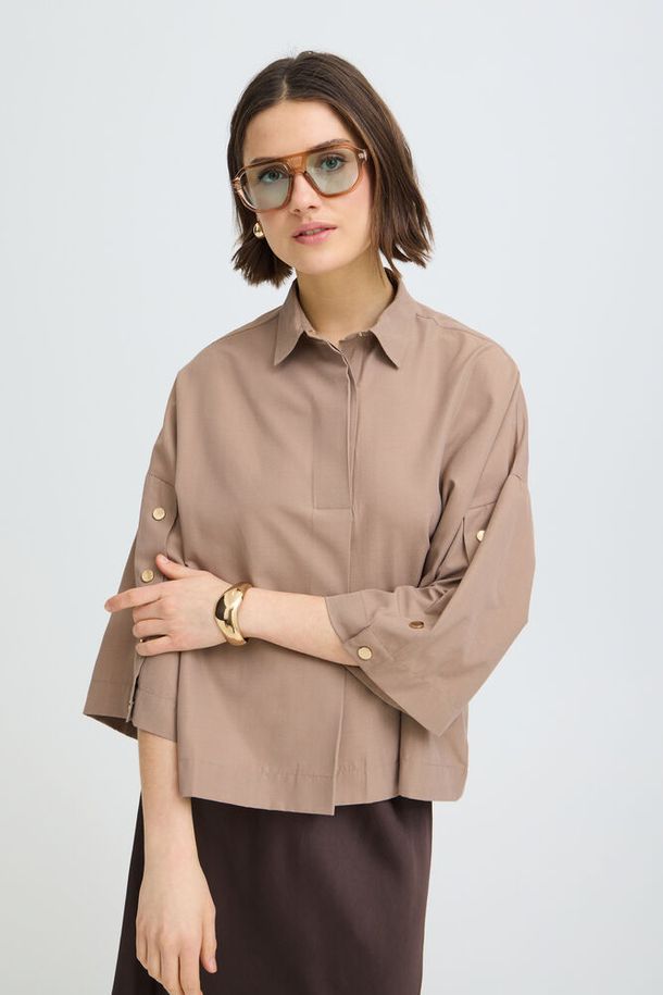 Fransa Aldina Sunglasses - Savannah Tan