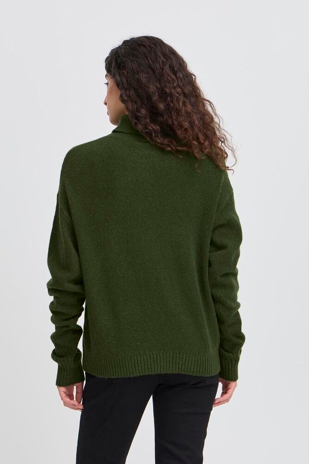 ICHI Dasila Jumper - Rifle Green