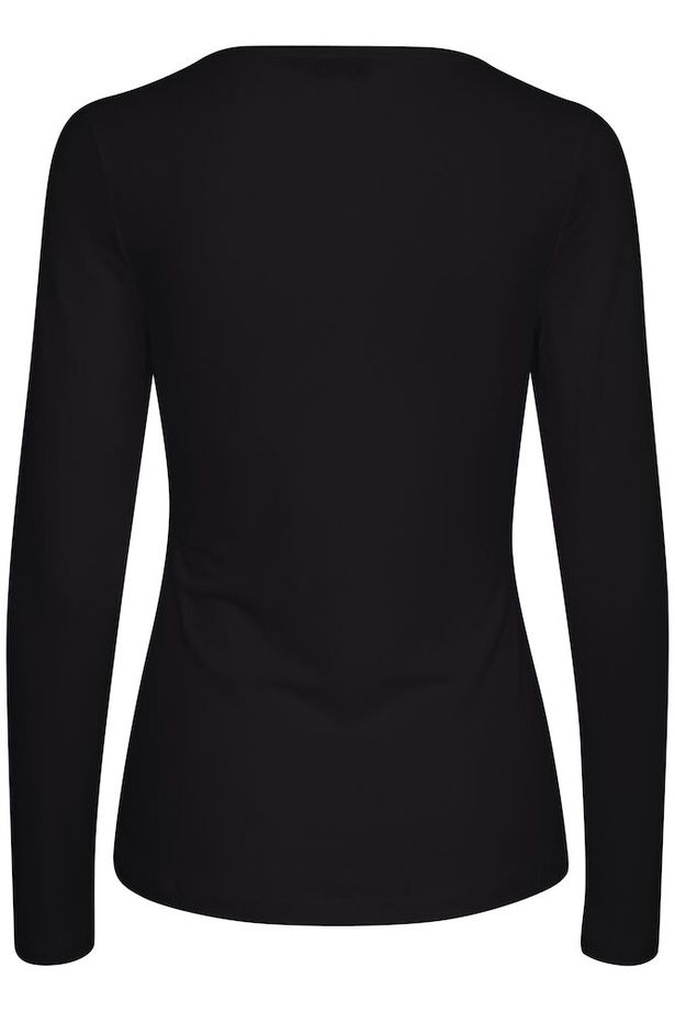 Fransa Basic T-Shirt -Black