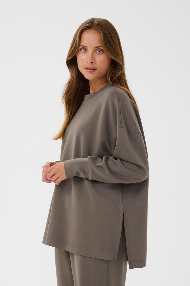 Kaffe Annika Sweatshirt - Morel