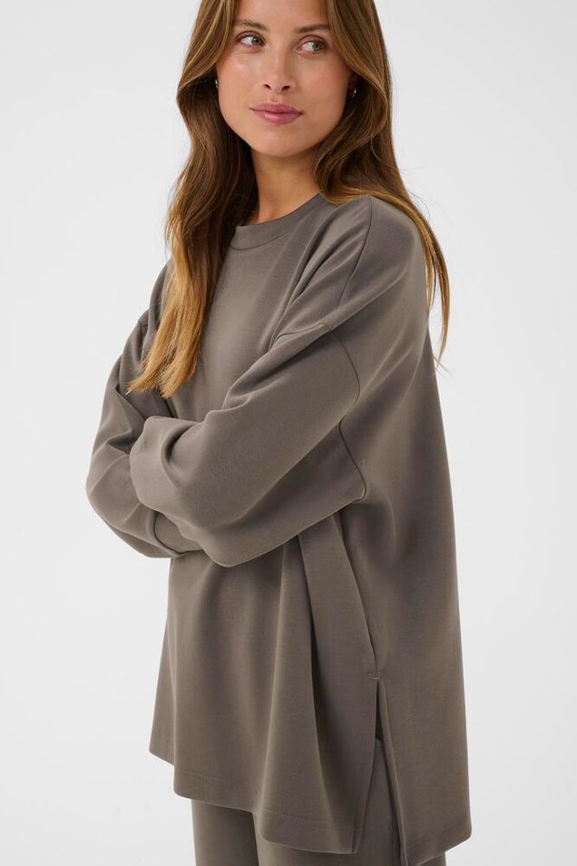 Kaffe Annika Sweatshirt - Morel