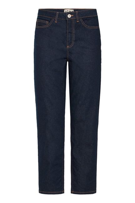 ICHI Wiggy Raven Cropped Jeans - Authentic Blue