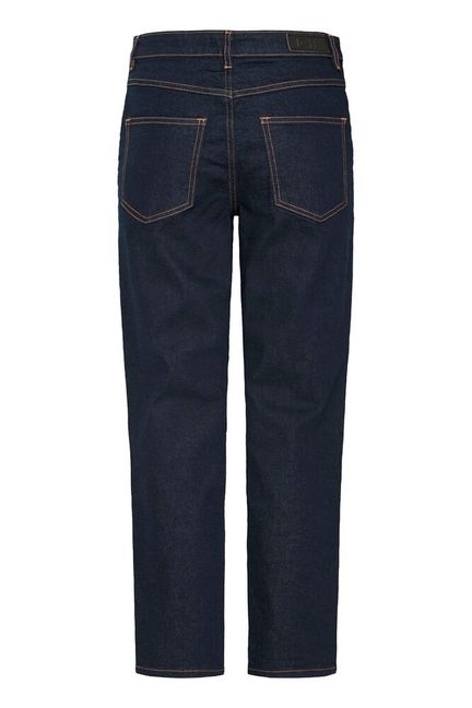 ICHI Wiggy Raven Cropped Jeans - Authentic Blue
