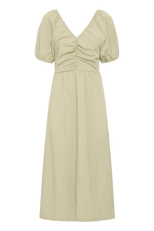 ICHI Famila Dress - Eucalyptus