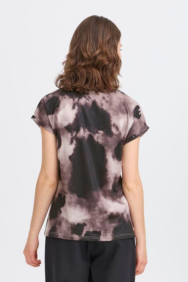 Fransa Seen Tee - Pumicestone Ghost