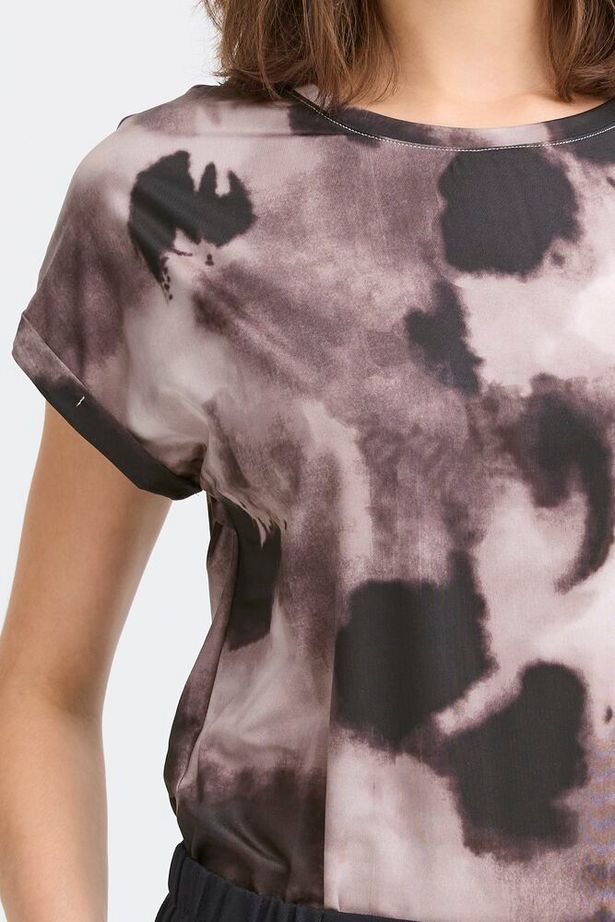 Fransa Seen Tee - Pumicestone Ghost