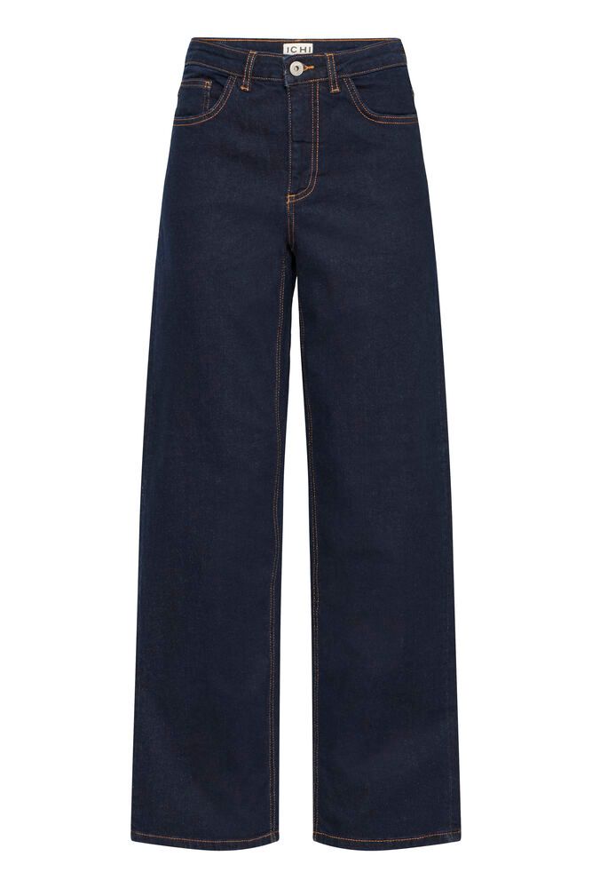 ICHI Wiggy Straight Denim Jeans - Authentic Blue