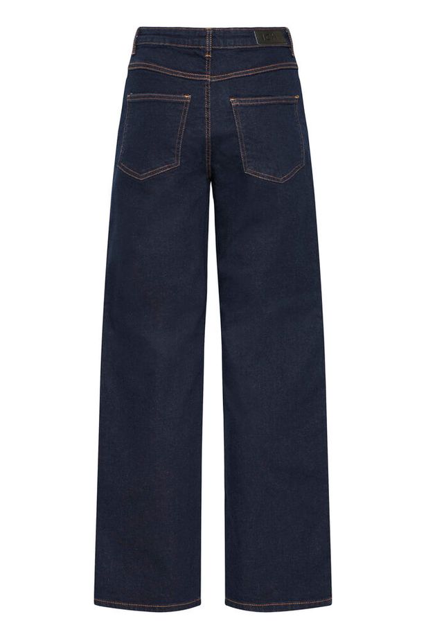 ICHI Wiggy Straight Denim Jeans - Authentic Blue