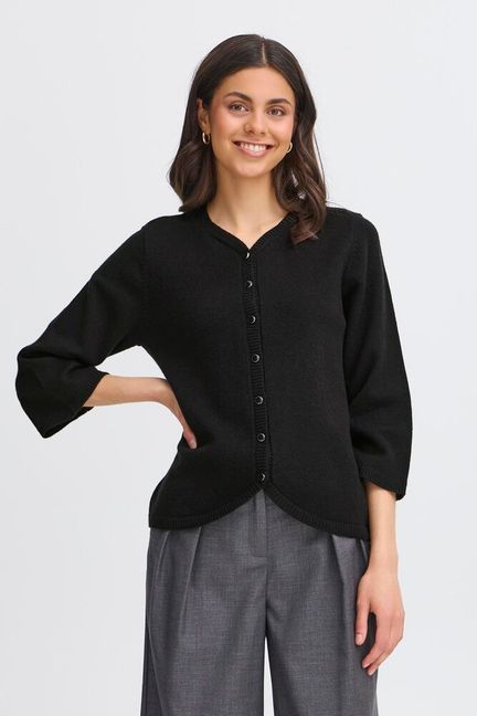 Fransa Bitte Cardigan - Black