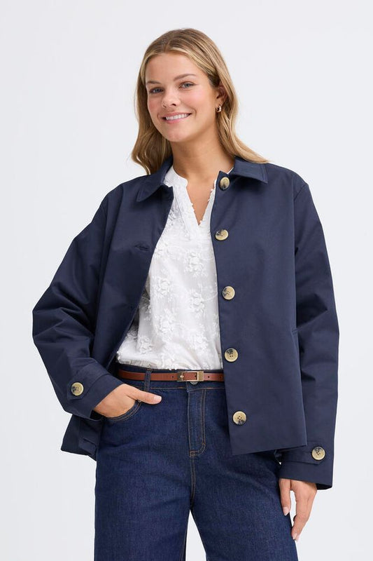 Fransa Trina Jacket - Navy