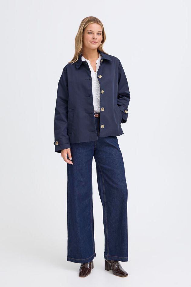 Fransa Trina Jacket - Navy
