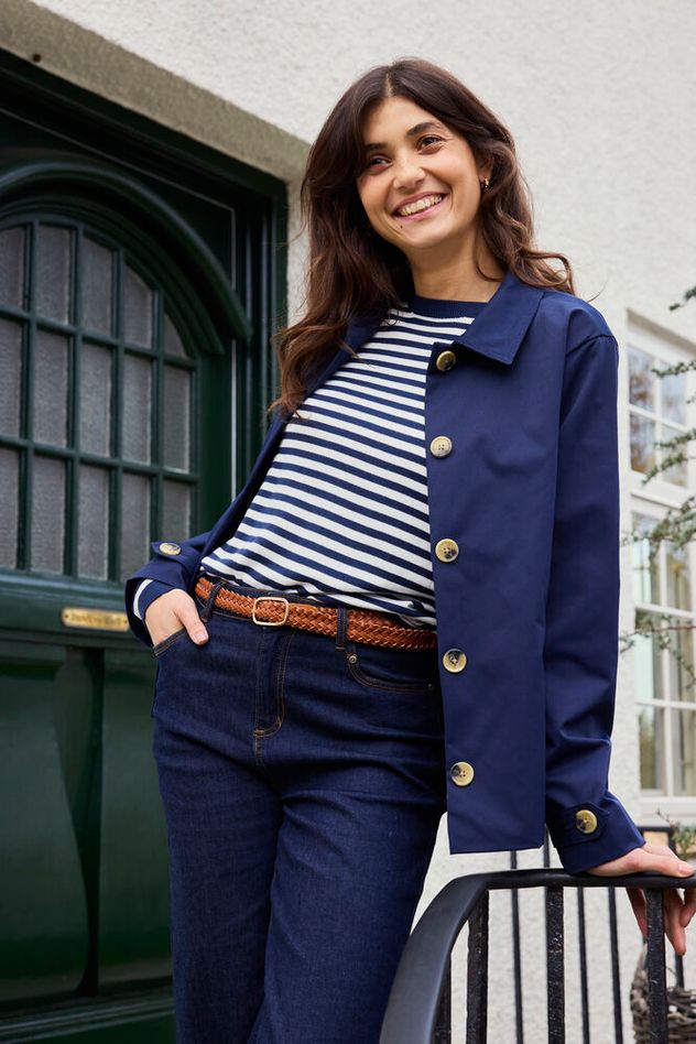 Fransa Trina Jacket - Navy