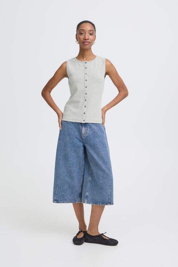 ICHI Palma Top - Grey