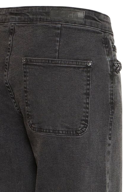 ICHI Nolia Denim Jeans - Washed Black